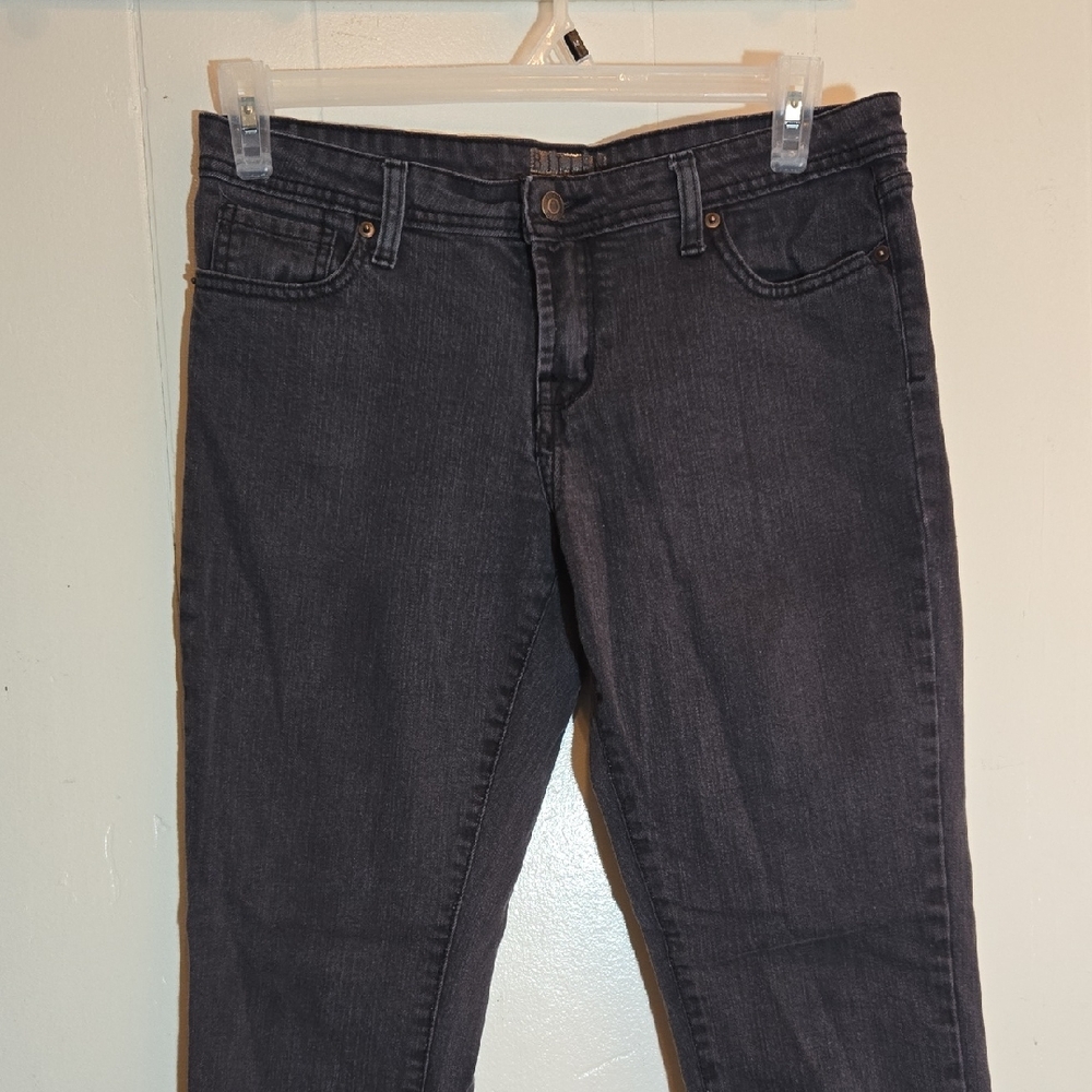 Bitten by Sarah Jessica Parker Dark Gray Straight Leg Jeans